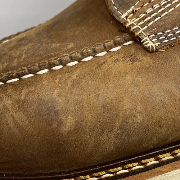 Thorogood Brown Leather Steel Toe Work Boots main image 13